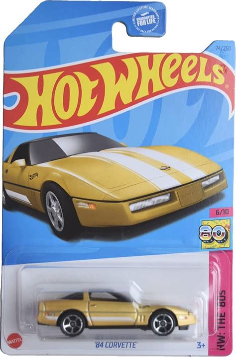 Hot Wheels '84 Corvette, HW: The '80s 6/10 – Indian Diecast Hub
