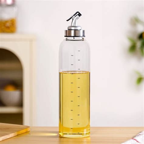 Olive Oil Vinegar Dispenser Bottle With Detachable Nozzle 1000ml Online ...
