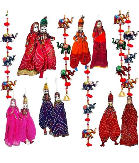 LAMANSH Handicraft Rajasthani Handcrafted Handmade Kathputl/Puppet (5 ...