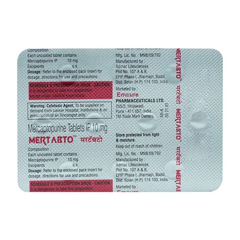 Mertabto 10 Tablet | Uses, Side Effects, Price | Apollo Pharmacy
