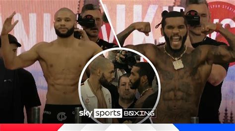 Chris Eubank Jr warns Conor Benn at final face-off: 'Weight has no ...