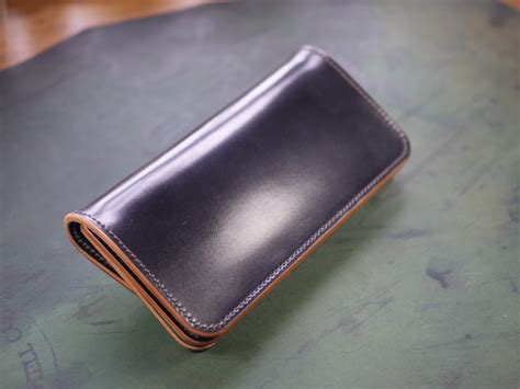 Trucker Long(トラッカー） / Horween shell cordovan Blabk | robusta leather