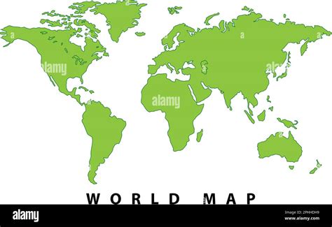 Simple Line World Map 的图像结果