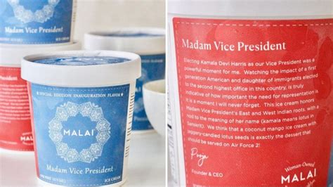 This ice-cream flavour celebrates Kamala Harris’s desi connection ...