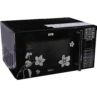 IFB 25 L Convection Microwave Oven (25BC4, Black +Floral Design ...