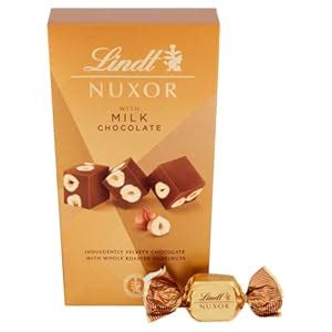 Lindt Nuxor With Milk Chocolate Indulgently velvety Chocolate With ...