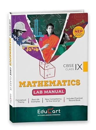 Educart CBSE Lab Manual Class 9 Mathematics Book for 2024 Exam (Based ...