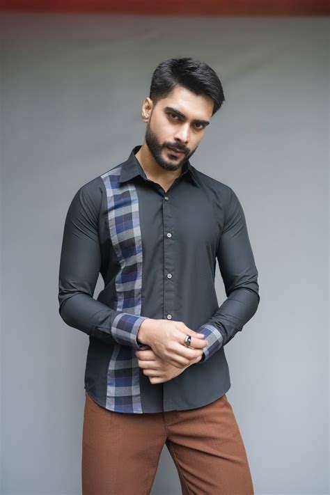 Pure Cotton Checked Casual Shirt – Houseofmisaki