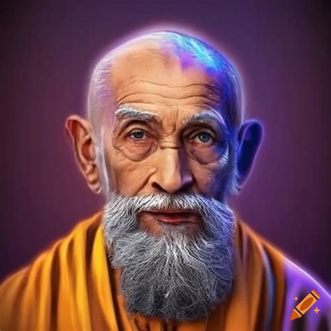 Portrait of a wise male magic teacher on Craiyon