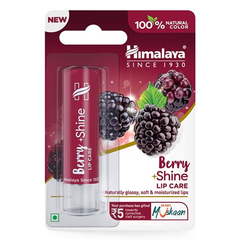 Buy Himalaya Berry Shine Lip Care 4.5g - Himalaya Lip Balms – Himalaya ...