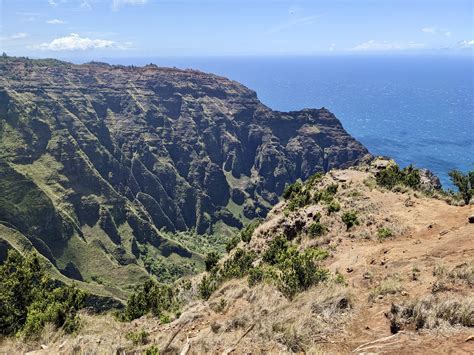The Awa'awapuhi Trail: Hiking above Kaua'i's Napali Coast