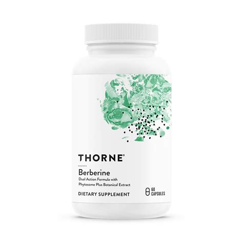 Thorne Research Berberine Capsules, 60 Count : Amazon.in: Health ...