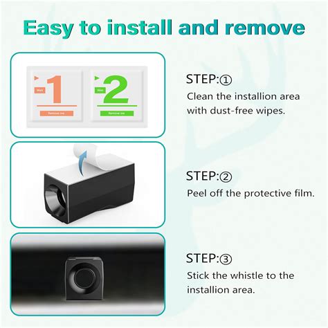 Buy Elook Upgraded Deer Whistles for Car, Save Deer Whistle for ...