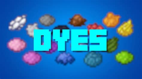 Image result for Minecraft Dyes Tutorial