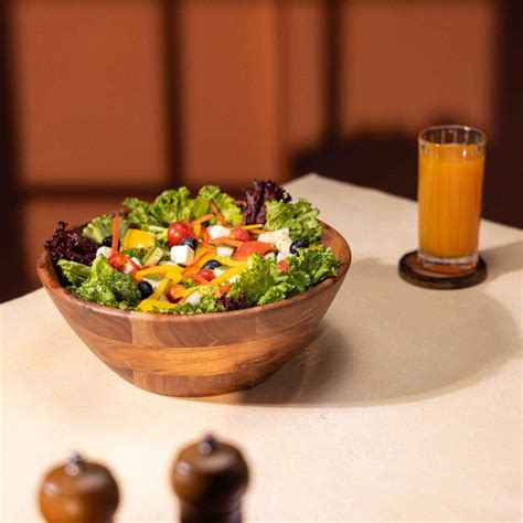 Chakra Acacia Wood Multipurpose Bowl – Ireka Homes