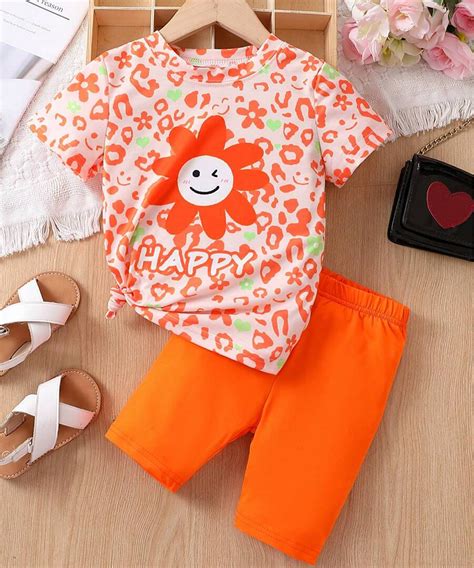 Kids-Girls- Set- Orange – J&JP