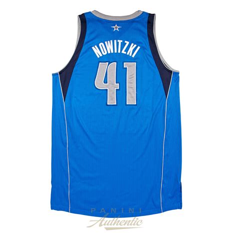 Dirk Nowitzki Game Worn Dallas Mavericks Royal Jersey from 2012-2013 ...