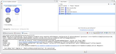 Image result for Error MuleSoft HTTP Example