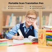 Buy Eccomum Portable Scan Translation Pen, Exam Reader Voice Language ...