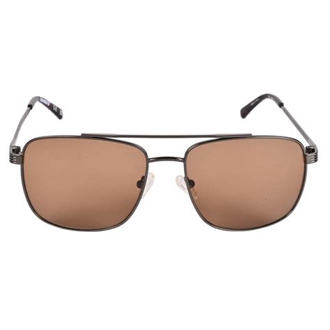 Buy Timberland Brown Frame Brown Lens Sunglasses - TB7257 58 12E (58 ...