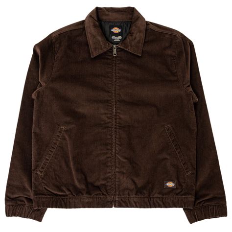 Dickies Men Lined Corduroy Jacket brown