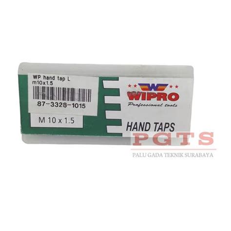 Jual WIPRO Hand Tap Set 3 Pcs Manual M10 x 1.5 / Alat Pembuat Drat Baut ...