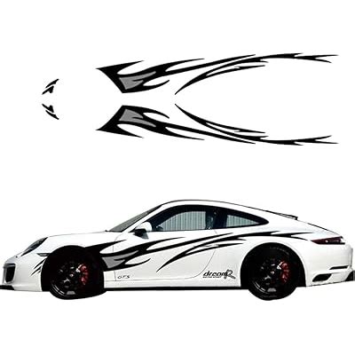 Practisol Car Decals- 1 Set Flame Decals -Car Sticker Decals, India | Ubuy