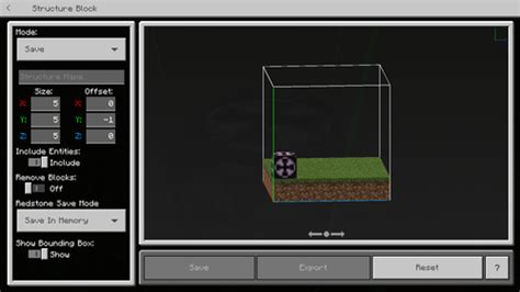 Structure Block Modes 的图像结果
