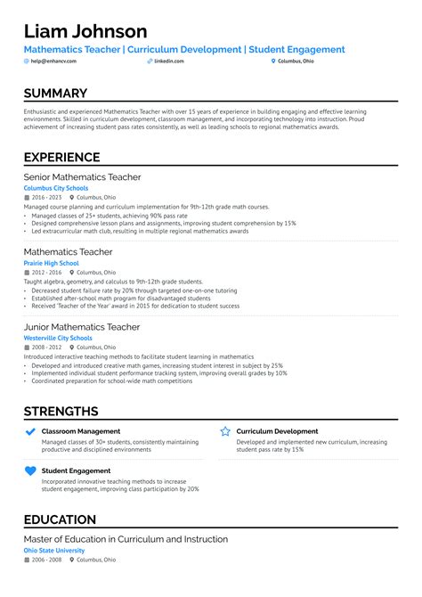 8 Student Teacher Resume Examples & Guide for 2025