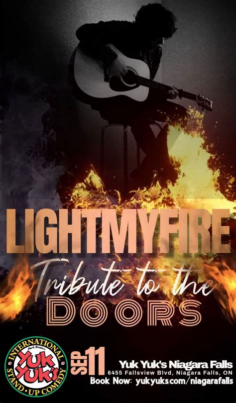 LIGHTMYFIRE Tribute to The Doors, 6455 Fallsview Boulevard, Niagara ...