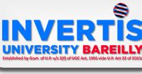 Invertis University Zoology/Botany Faculty Jobs 2020 September