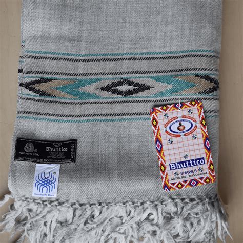 Hand Woven Men’s Pure Merino Wool Kullu Shawl (LOI) – Bhuttico Shawls