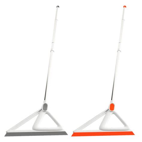 Long Handle 2-in-1 Triangle Broom for Dust and Hair India | Ubuy