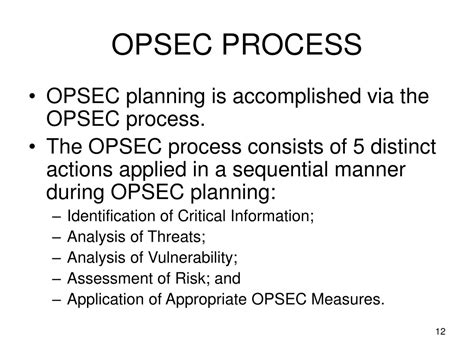 Image result for OPSEC Flow Chart