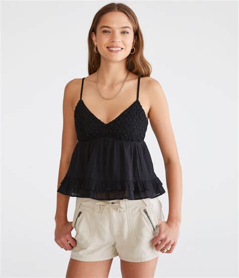 Floral Ruffled Babydoll Tank