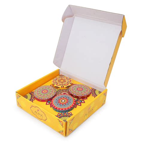 Morrocan Tin Gift Set |Set of 4| – AuraDecor