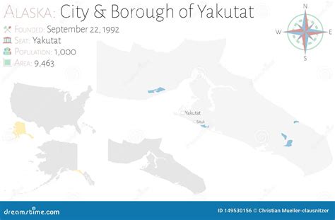Map Of Alaska Yakutat