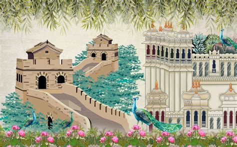 Indian Pattern Home Wallpaper – Myindianthings