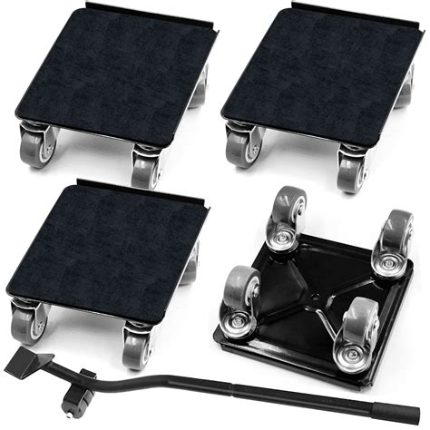 Buy Upgraded Furniture Dolly 4 Wheels Heavy Duty, 1100 LBS Load ...