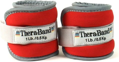 TheraBand Ankle Weights, Comfort Fit Wrist & Ankle Cuff Weight Set ...