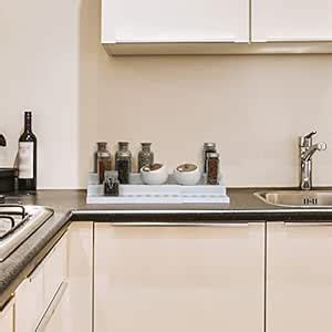 Livzing 3 Tier Expandable Spice Rack – Metal Countertop Display Shelf ...