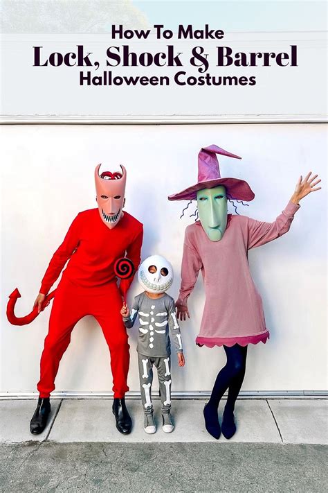 Family Costume Ideas For Three