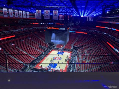 Little Caesars Arena Seating Chart Pistons
