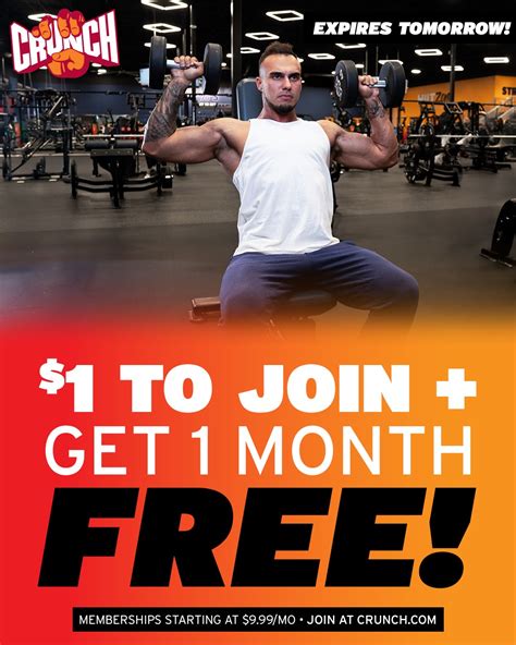 Crunch - 🏋️‍♀️ 𝗦𝗧𝗥𝗢𝗡𝗚 𝗦𝗔𝗟𝗘 𝗜𝗦 𝗛𝗘𝗥𝗘...but not for long! 💪 Join for just ...