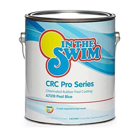 In The Swim CRC Pro-Series Chlorinated Rubber-Base Pool Paint - Dark ...