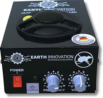 EARTH INNOVATION Ultrasound Rat Repeller for Home, Office, Storeroom ...