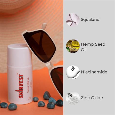 Buy Skinvest Sunny Side Up Cream Sunscreen SPF 50 PA ++++ - 50ml Online ...