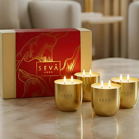 Heirloom Votives Scented Candles - Set of 4 – Seva Home