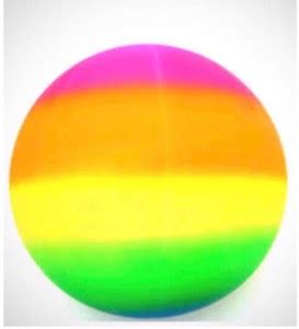 Weber Rubber Moulded Beach Ball Crazy Bounce / Multicolor , 1 Ball ...
