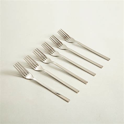 Carlo Dinner Fork Set Of 6 Silver – Home4u
